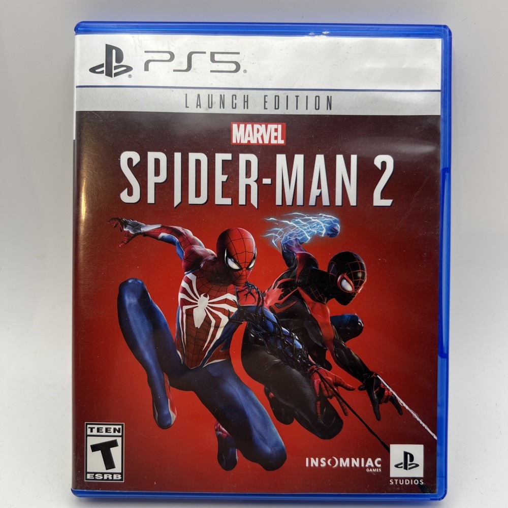 Marvel Spiderman 2 [Launch Edition] (Sony PlayStation 5 PS5, 2023)